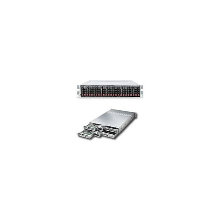 Supermicro SY-226TTRF SuperServer Four Node Dual LGA1366 1400W 2U SYS-2026TT-HTRF